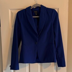 Nicole Miller Cobalt Blue Women's Blazer